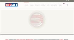 Desktop Screenshot of ensmet.com